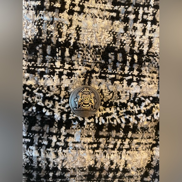 Black & White Tweed Vest - Picture 4 of 4